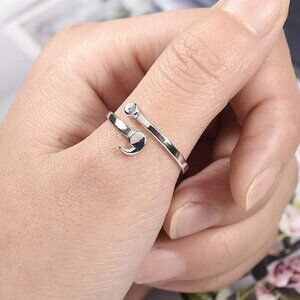 Semi-Colon women Ring